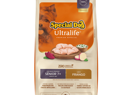 Ração Seca Special Dog Ultralife para Cachorros Sênior de Porte Pequeno