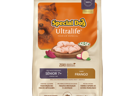 Ração Seca Special Dog Ultralife para Cachorros Sênior de Porte Pequeno