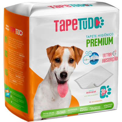 Tapete Higiênico Absortec Tapetudo 80x60 para Cães