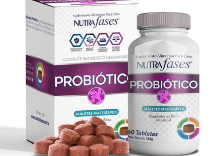 Nutrafases Probiotico Suplemento Para Cães