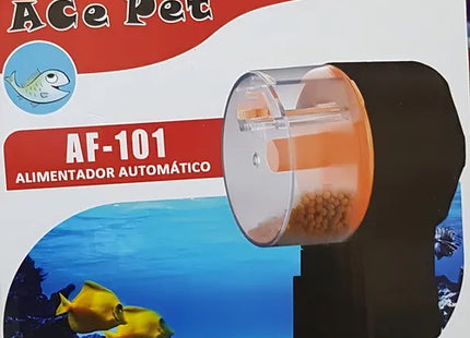 Imagem do produto Alimentador Automático Ace Pet AF-101 para Peixes Ornamentais, tipo Comedouro, marca Ace Pet.
