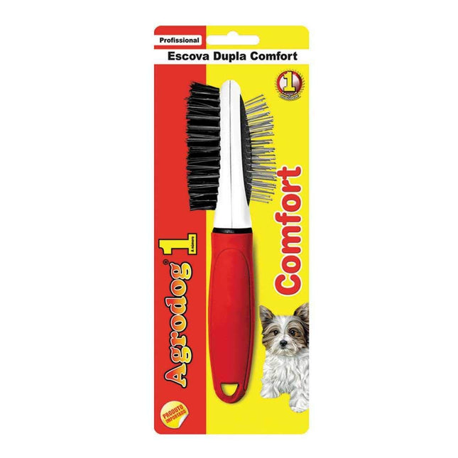 Imagem do produto Escova Agrodog Rastelo Alta para Cães e Gatos, tipo Escova, marca Agrodog.