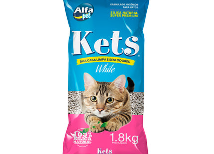 Forração Sanitária Alfa Pet Kets White para Gatos