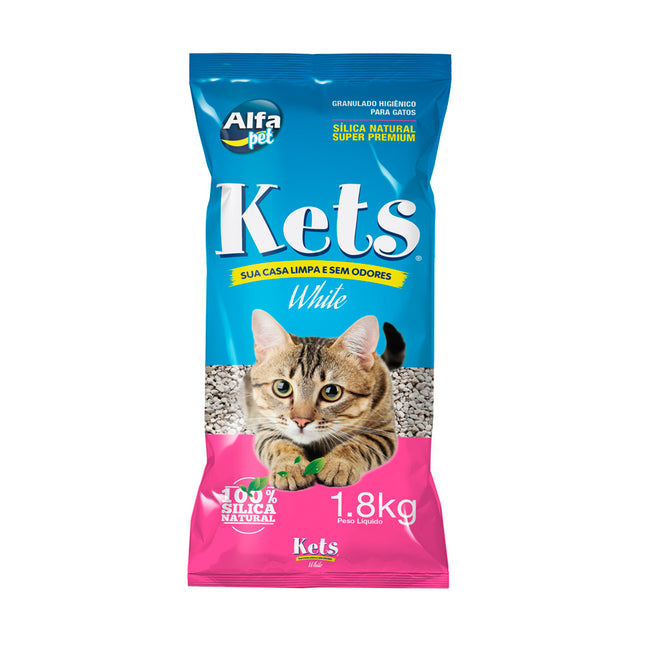 Forração Sanitária Alfa Pet Kets White para Gatos