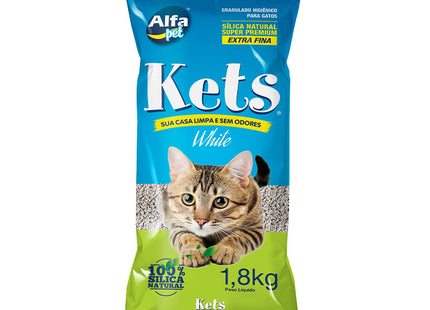Forração Sanitária Alfa Pet Kets White Sensitive para Gatos