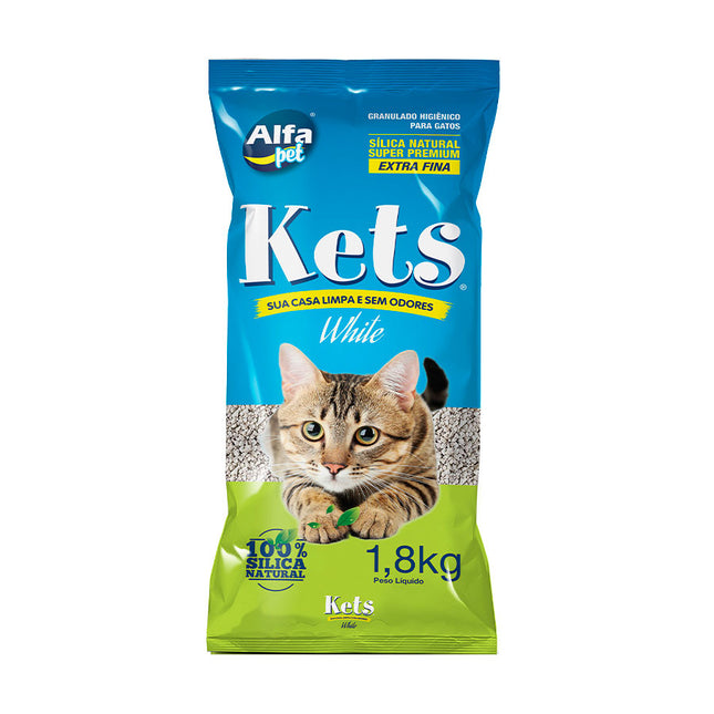 Forração Sanitária Alfa Pet Kets White Sensitive para Gatos