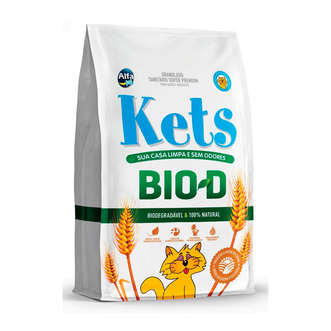 Imagem do produto Forração Sanitária Alfa Pet San Kets para Gatos, tipo Forração Sanitária, marca Alfa Pet.