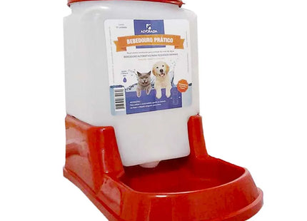 Imagem do produto Bebedouro Alvorada Fonte Purificadora para Cães e Gatos, tipo Bebedouro, marca Alvorada, cor vermelha.