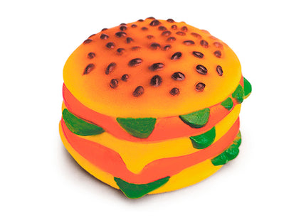Imagem do produto Mordedor American Pets Hamburguer com Guizo Vinil Pequeno para Cães, tipo Mordedor, marca American Pets.