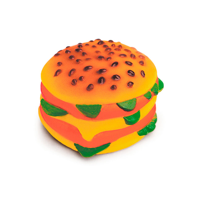 Imagem do produto Mordedor American Pets Hamburguer com Guizo Vinil Pequeno para Cães, tipo Mordedor, marca American Pets.