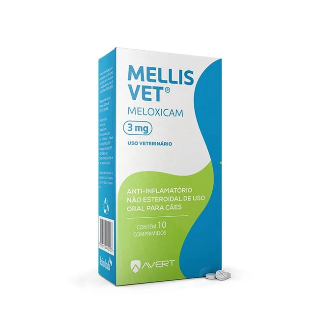 Mellis Vet 3 mg – 10 comprimidos (Cães)