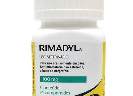 Rimadyl Comprimidos Mastigáveis 25 mg / 75 mg / 100 mg – 14 comprimidos