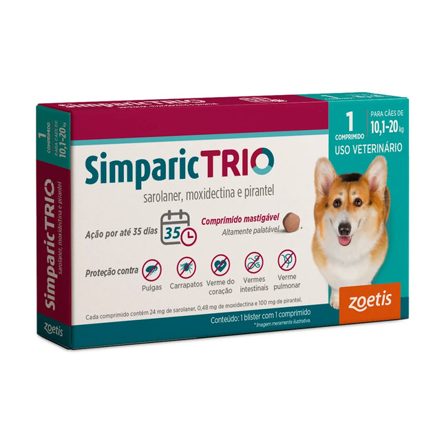 Simparic Trio 10,1 a 20 kg