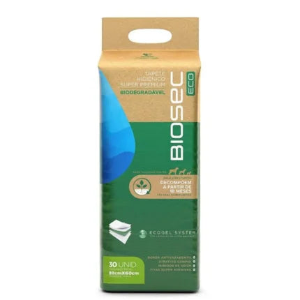 Tapete Higiênico Anymous Biosec Eco 80x60 para Cães