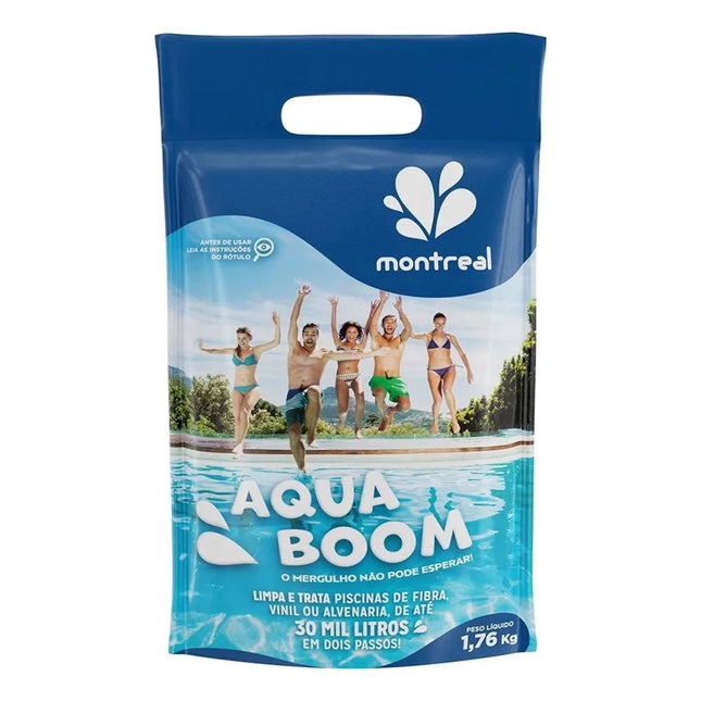 Montreal Aqua Boom 1,76 kg – Tratamento Completo para Piscinas