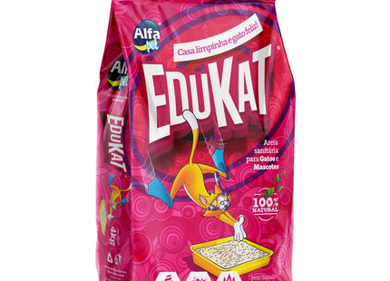 Areia Sanitária Alfa Pet Edukat para Gatos 4 kg
