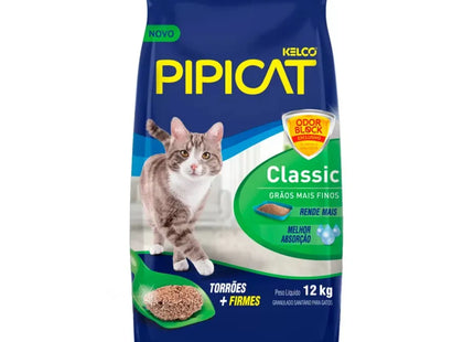 Areia Higiênica Pipicat Classic – 4 kg, 12 kg e 20 kg