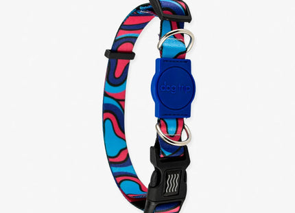 Coleira Premium Astúrias Blue Dog Trip Brasil – Tamanho G