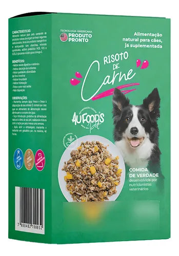 Petisco Aufoods Auburguer de Picanha para Cachorros