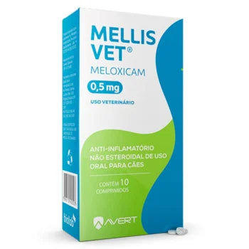 Antialérgico Avert Mellis Vet 0,5mg para Cães e Gatos