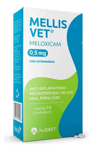 Imagem do produto Antialérgico Avert Mellis Vet 0,5mg para Cães e Gatos, tipo Antialérgico, marca Avert.