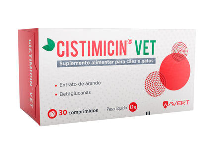 Antibiótico Avert Cistimicin para Cães e Gatos
