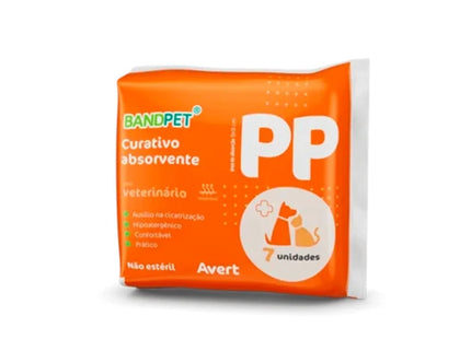 Curativo Avert Bandpet Estéril Tamanho P para Cães e Gatos
