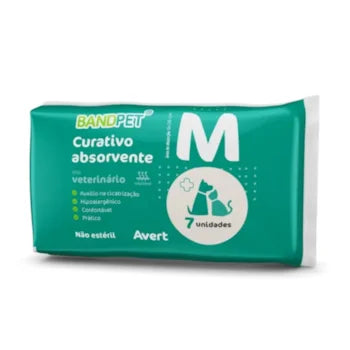 Imagem do produto Curativo Avert Bandpet Não Estéril Tamanho M para Cães e Gatos, tipo Curativo, marca Avert.