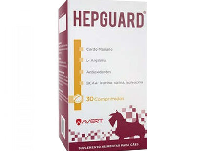 Imagem do produto Hepatoprotetor Avert Hepguard para Cães e Gatos, tipo Hepatoprotetor, marca Avert.