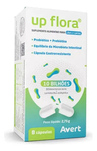 Imagem do produto Suplemento Alimentar Avert Up Flora para Cachorros e Gatos, tipo Suplemento Alimentar, marca Avert.