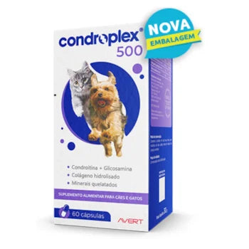 Suplemento Articular Avert Condroplex 500mg para Cães