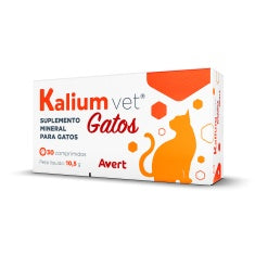 Imagem do produto Suplemento Avert Kalium Vet 200mg para Gatos, tipo Suplemento, marca Avert.