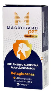 Suplemento Avert Macrogard Tamanho Pequeno para Cães