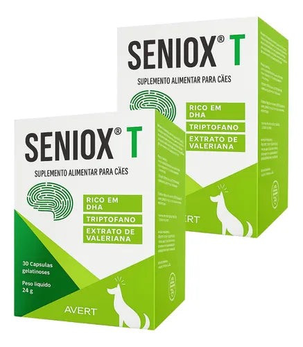 Suplemento Avert Seniox para Cães e Gatos