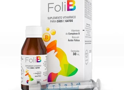 Imagem do produto Suplemento Vitamínico Avert Foli-B para Cães, tipo Suplemento Vitamínico, marca Avert.