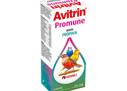 Imagem do produto Suplemento Coveli Avitrin Promune para Aves, tipo Suplemento, marca Avitrin.