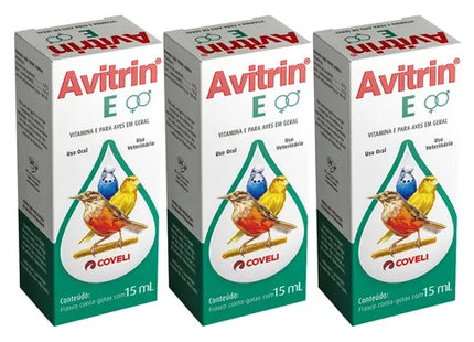 Imagem do produto Suplemento Vitamínico Avitrin E para Aves, tipo Suplemento Vitamínico, marca Avitrin.