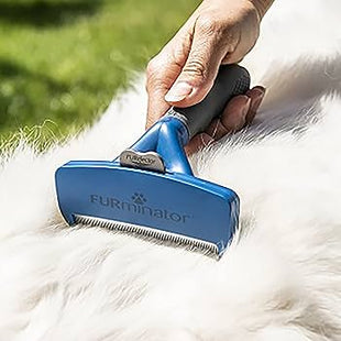 Escova Azoia Furminator para Cães de Pelo Longo Grande