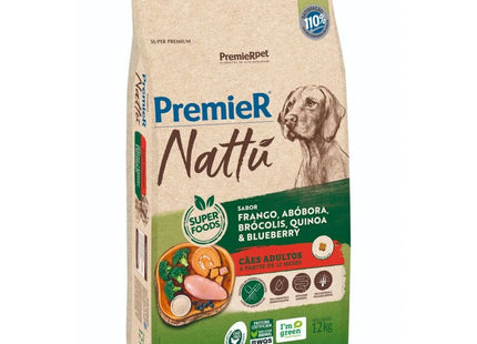Ração Seca Premier Nattu Mandioquinha para Cachorros Adultos