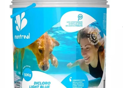 Montreal Light Blue 3‑em‑1 Dicloro 900 g — Balde