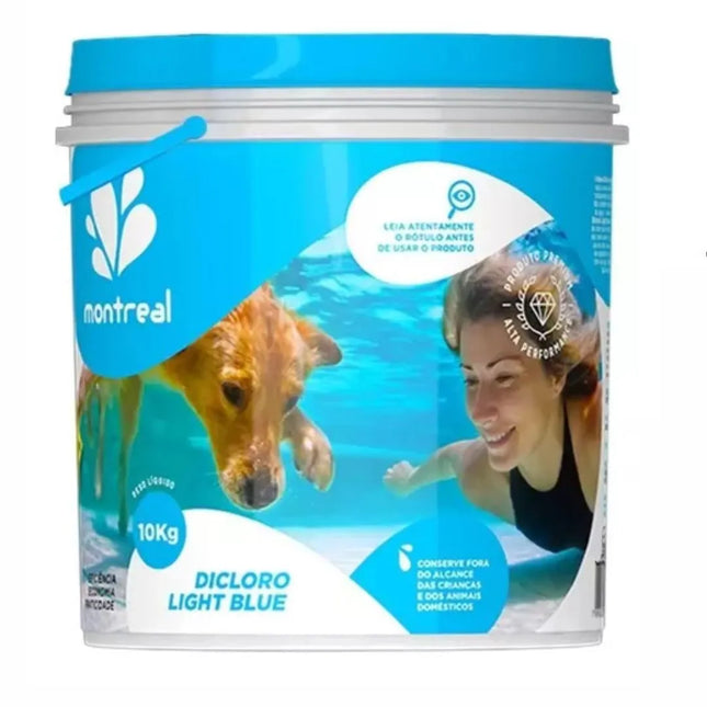 Montreal Light Blue 3‑em‑1 Dicloro 900 g — Balde