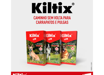 Antiparasitário Externo Bayer Kiltix Tamanho Pequeno para Cães