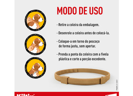 Antiparasitário Externo Bayer Kiltix Tamanho Pequeno para Cães