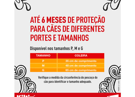 Antiparasitário Externo Bayer Kiltix Tamanho Pequeno para Cães