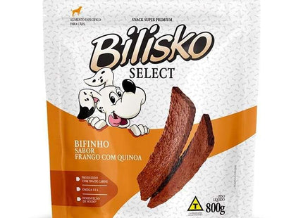 Bifinho Bilisko 800 g – Sabores Carne, Frango, Fígado, Maçã & Cenoura
