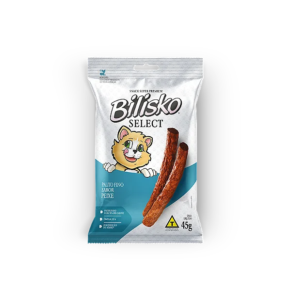 Bilisko Peixe 45 g – Petisco para Gatos