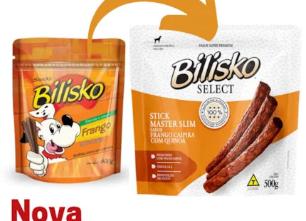 Snack Bilisko Palito Fino Frango para Cachorros