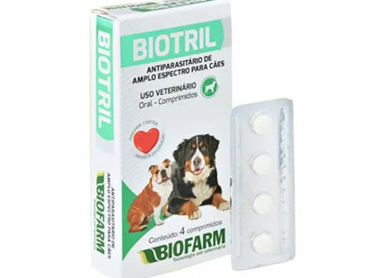 Vermífugo Biofarm Mebendazol para Cães e Gatos