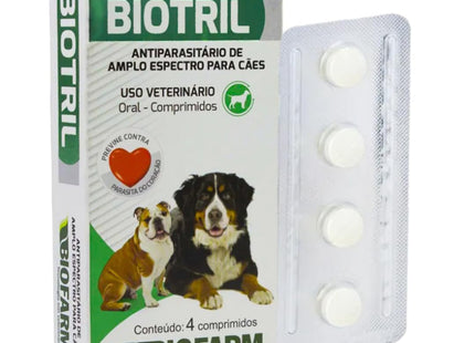 Vermífugo Biofarm Mebendazol para Cães e Gatos