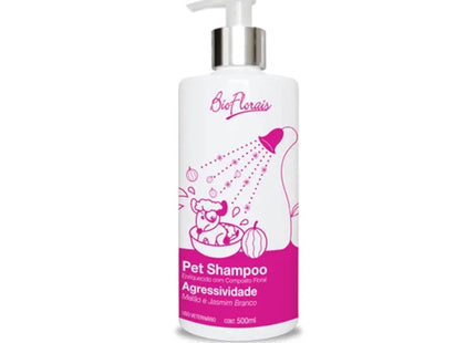 Shampoo Bioflorais Ansiedade Pelos Escuros para Cachorros